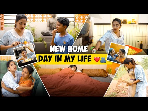 🦋പുതിയ വീട്ടിലെ 🏡 First Day In My Life ☘️😍🤩 #glamyganga #dayinmylife