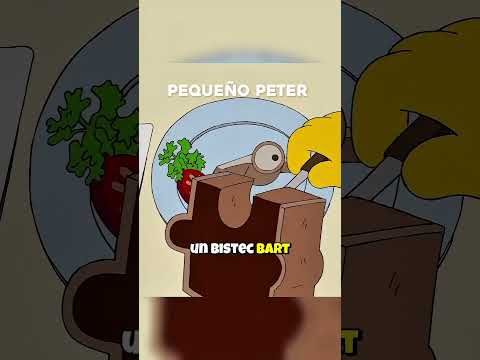 Los Simpson son servidos en la cena #lossimpson
