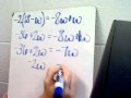 Solving Multi-Step Equations