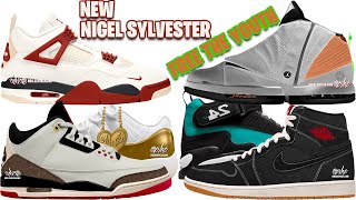 NIGEL SYLVESTER AIR JORDAN 4 2026, FREE THE YOUTH JORDAN 16, AJ 3 WORLD’S BEST, RELEASE DATES + MORE
