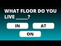 Mastering Prepositions of Place: IN, AT, ON