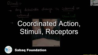 Coordinated Action, Stimuli, Receptors