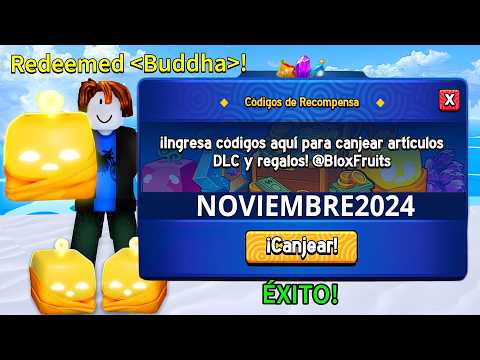 🤑 34 CÓDIGOS DE BLOX FRUITS CODES ROBLOX *NOVIEMBRE 2024*