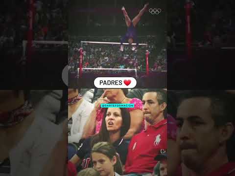 La reacción de estos padres al ver a su hija competir