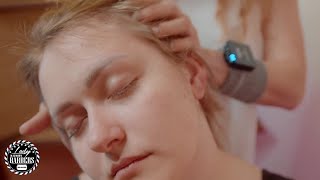 Gentle Whispers ASMR Massage by Barber Lady Marta