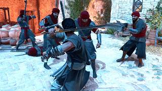 Assassin's Creed Mirage Master Basim High Action Gameplay with White Patient Robe 2k UHD