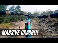 Bike Park Wales HUGE CRASH at 35 KPH!! Testing Turbo Levo vs Mondraker Level vs Merida E160 Obrázok autora