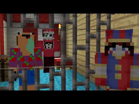 DIGITAL CIRCUS ME SECUESTRA Y ME ESCONDE EN EL CIRCO!! MINECRAFT