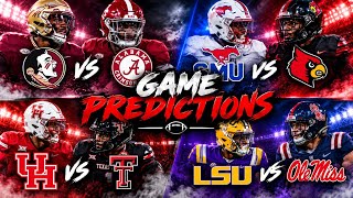 Week 3 College Football Game Predictions + Picks ( G Madness ) 