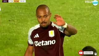 Aston Villa - AS Roma 4:0 - All Goals & Highlights - Buendia Amazing Goal