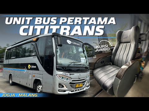 NGGAK NYANGKA KONDISINYA BEGINI😍‼️Trip Jogja - Malang with Cititrans Medium Bus