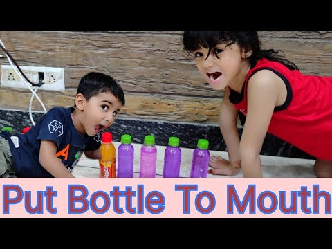 मुह से बोतल बेग में डालो|Put Bottle To Mouth #viralvideo #shortvideo