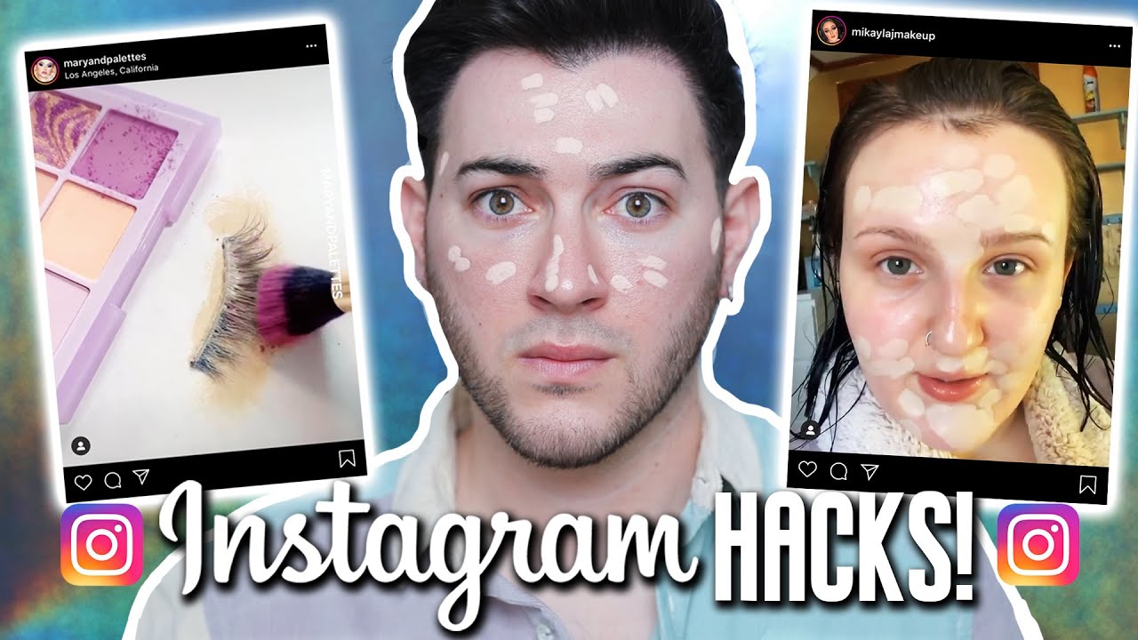 Testing viral clickbait beauty hacks from instagram!