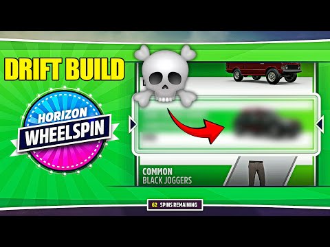 Forza Horizon 5 Wheel Spin DRIFT BUILD!
