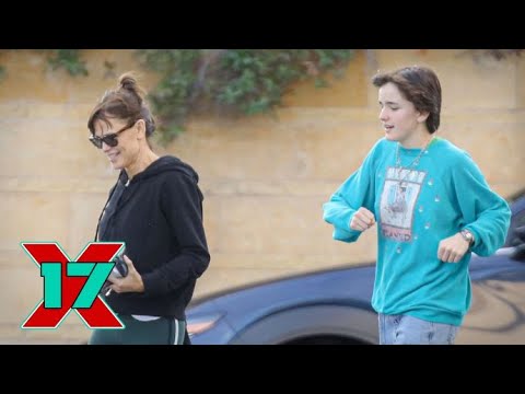 Jennifer Garner Enjoys Quality Time With 16-Year-Old Fin Ahead Of Super Bowl Sunday