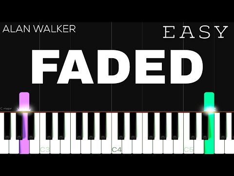 Faded Alan Walker Piano Tutorial 11 21