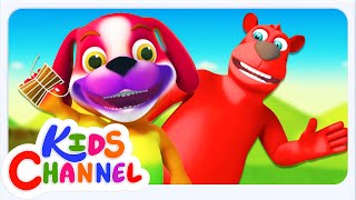 Kalu Madari Aaya Lal Rang ka Apna Bhalu Laya, कालू मदारी आया + More Tinku Tv Hindi Rhymes for Babies