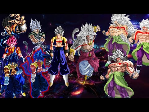 who is strongest[gogito vs broly]