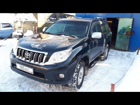 Toyota Land Cruiser Prado 150. Часть 2. Как снять сидения.