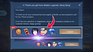 LEGIT FREE! HOW TO GET A GUARANTEED NARUTO SKIN AND MORE TOKEN DRAWS + FREE DIAMONDS! | - MLBB 2025