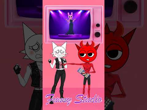 Pinki Singing Let it go But Wenda 🙀 Sprunki OC Funny Moments #shorts #animation