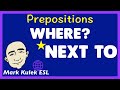 Exploring Prepositions of Place in English