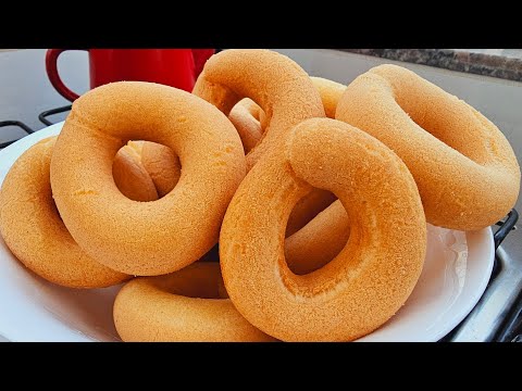 ROSQUINHAS DE POLVILHO DOCE - SÓ 3 INGREDIENTES