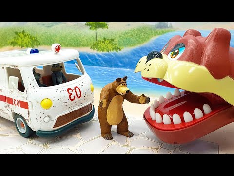 Мультики с игрушками Маша и Медведь - Супер кристалл!