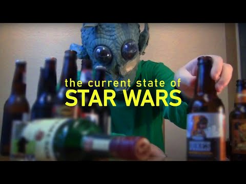 the current state of star wars, my oscillating interest in the franchise, and reflecting on youtube