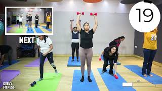Get A Small Waist in 4 Weeks 🔥| 30 Minute Tabata Workout For Beginners