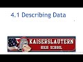 Data Analysis Concepts and Techniques