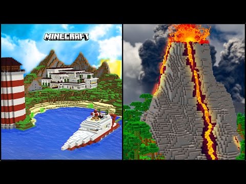 Minecraft PRIVATE ISLAND Redstone House