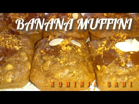 SOČNI BANANA MUFFINI S KOMADIĆIMA ČOKOLADE