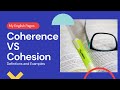 Cohesion and Coherence in Texts