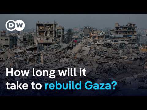 YouTube video thumbnail: Why it Takes More Than Money for Gaza to Recover 