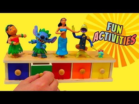Lilo and Stitch Coloring Activities for Kids – Fun with Markers and Stickers