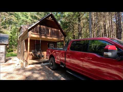 Break-In Tools Stolen Story, and T&G Install at the Cabin