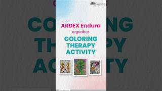 Ardex Endura organizes Coloring Therapy Activity