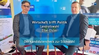 Wirtschaft trifft Politik - Landratswahl Elbe-Elster: Der Kandidatencheck