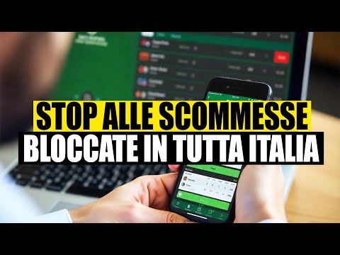 Scommesse bloccate in tutta Italia: cosa sta succedendo, perché nessuno riesce a giocare