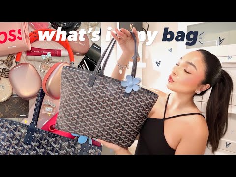 what's in my everyday bag *goyard artois mm bag*