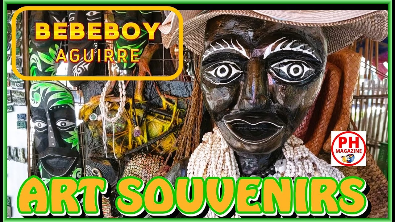 VIDEO: ART SOUVENIRS by Bebeboy Aguirre | Malatapay | Zamboanguita