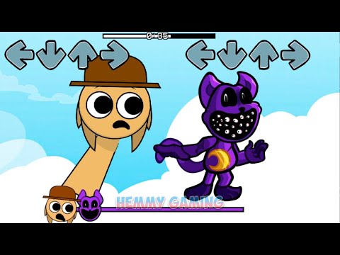 FNF Sprunki All Phases vs Smiling Critters RP Sings Bluey Pony Girl | Incredibox Sprunki FNF Mods