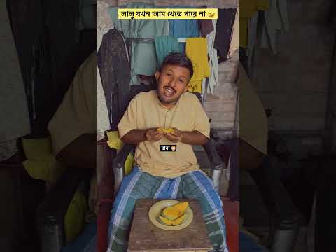 লালু যখন আম খেতে পারে না। বাঙালি পরিবার #comedy #shorts #youtubeshorts #bengalifamily
