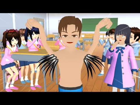 IVAN TUMBUH BULU KETEK || Drama Sakura School Simulator