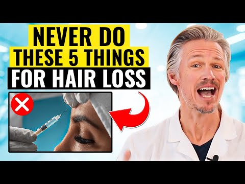 FIVE THINGS NOT TO DO FOR EFFECTIVE HAIR LOSS TREATMENT| HAIR LOSS EXPERT STRATEGIES