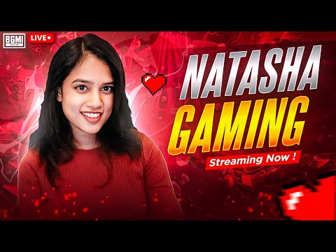 BGMI Live🔥😍😍Natasha Gaming Live With BGMI #bgmilive #bgmi