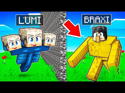 Lumi Verwandelt Sich in MONSTER Um Freunde Zu Pranken in Minecraft!