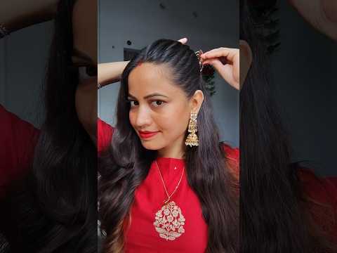 Easy hairstyle in 2 minutes 🔥✅ #shorts #viralshorts #ytshorts #hairstyle #hairtutorial #hack