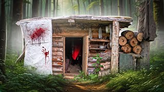 НАШЕЛ УЖАСНЫЙ ДОМ В ЛЕСУ, УКРЫЛСЯ ОТ ГРОЗЫ, ПРОВЁЛ НОЧЬ В ТАЙГЕ